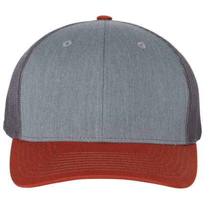 Heather Grey/ Charcoal/ Dark O
