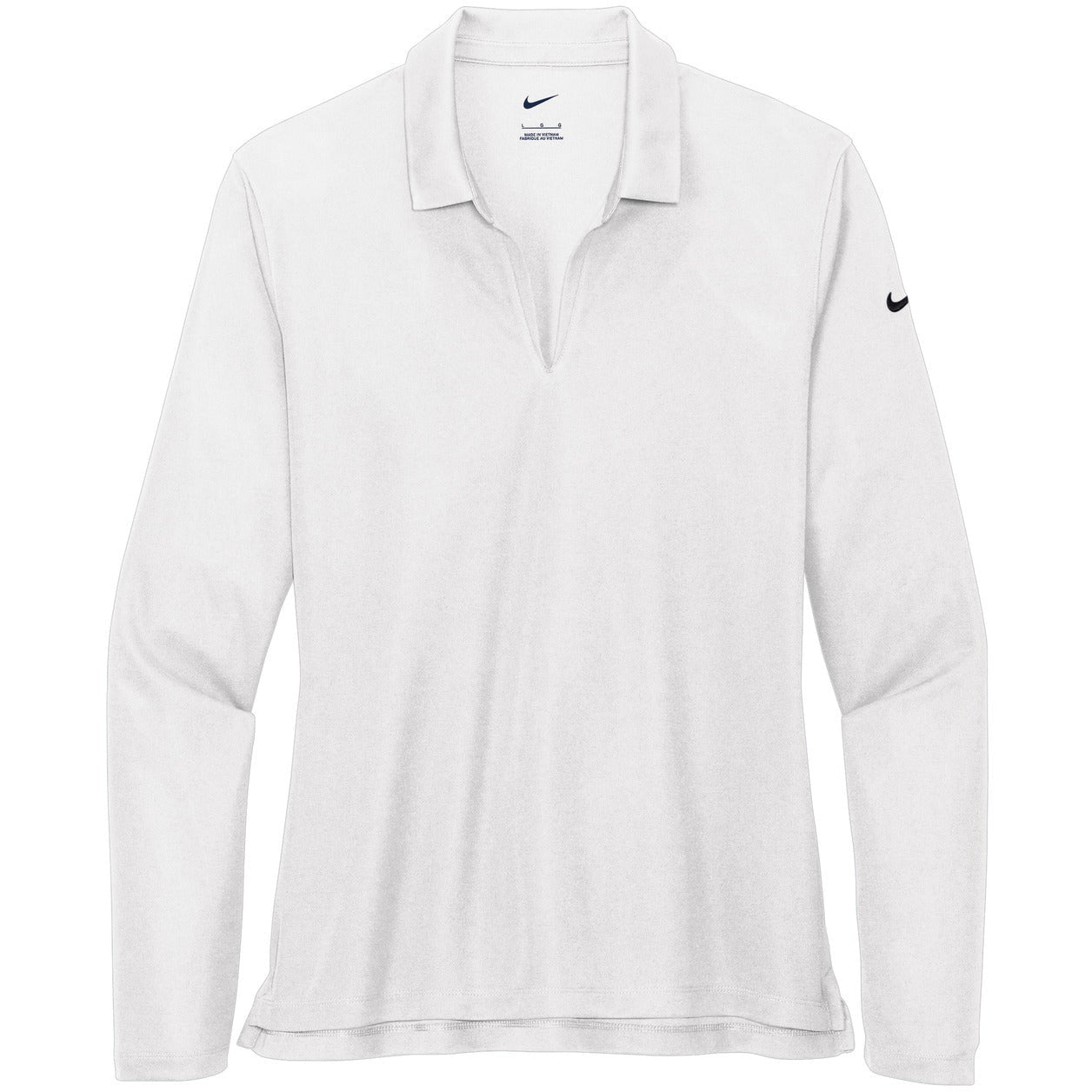 Nike Ladies Dri-FIT Micro Pique 2.0 Long Sleeve Polo