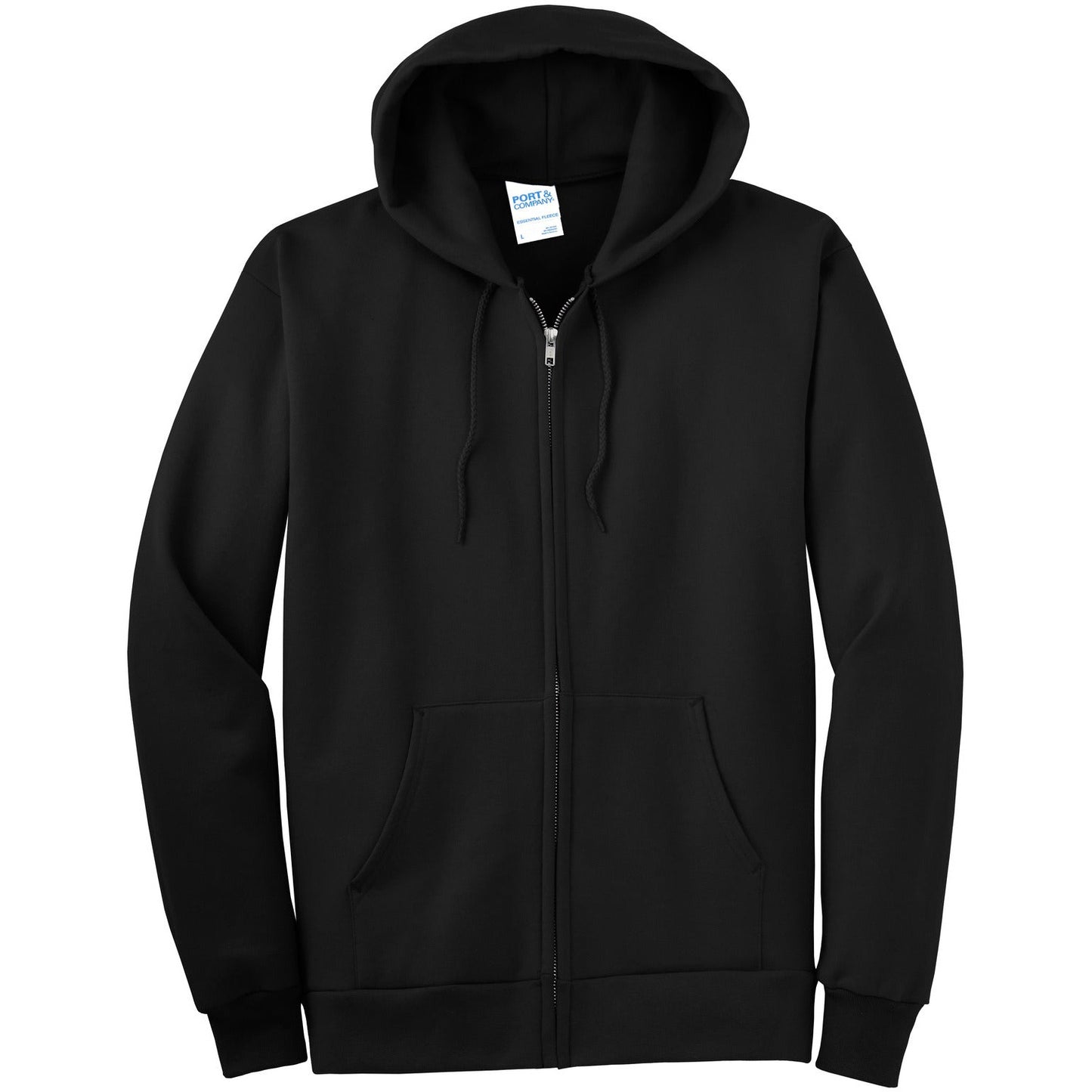 Port & Company® Tall Essential Fleece Full-Zip Hooded Sweatshirt